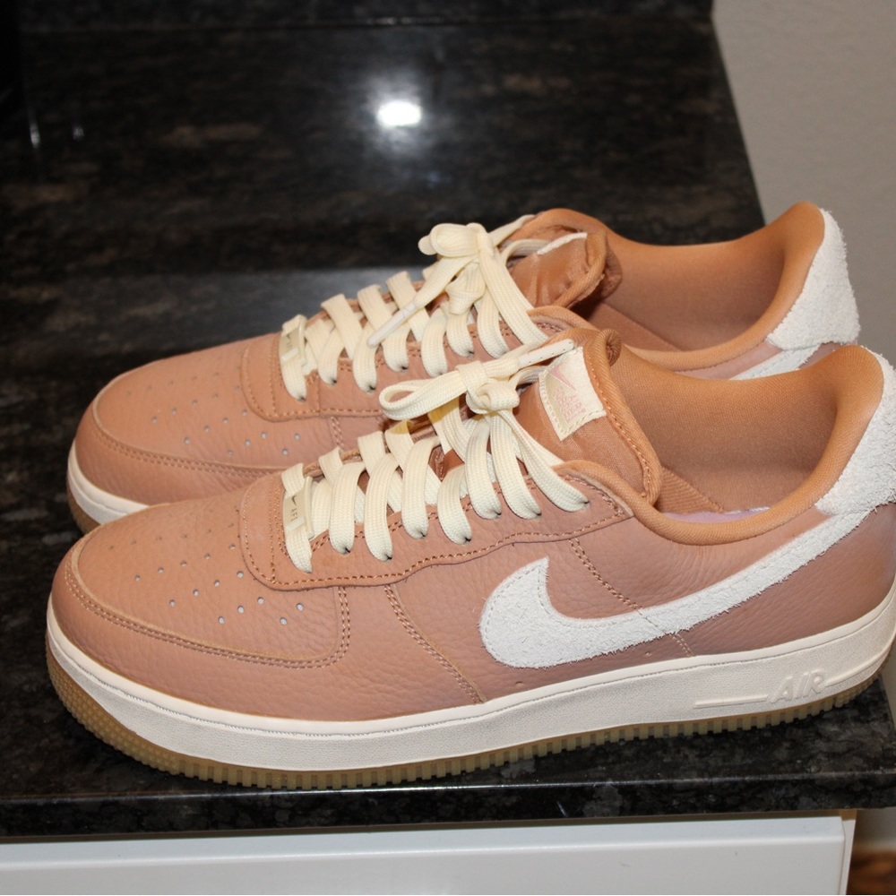 Nike Air Force 1 Tan Leather